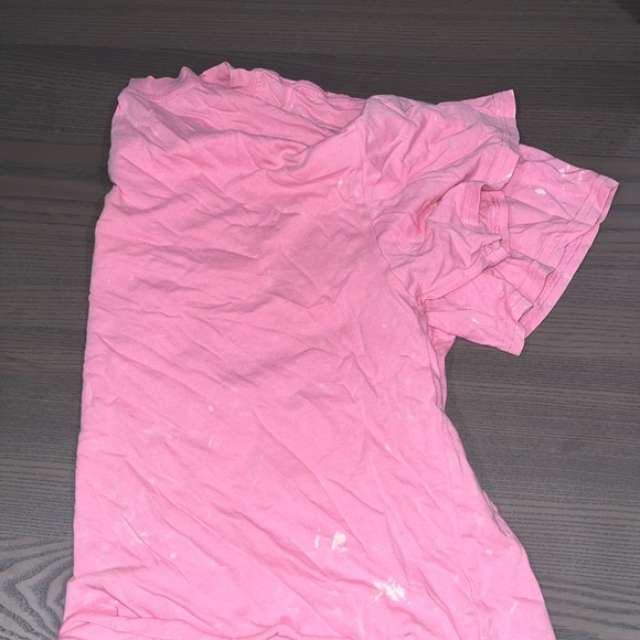 Soft pink coke a cola tee oversized cropped tee - Picture 2 of 3